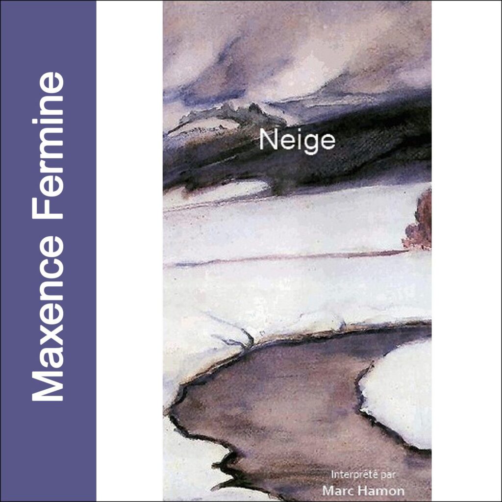 Couverture du livre audio Neige de Maxence Fermine, qui fait partie de mon bilan lectures de janvier 2025.