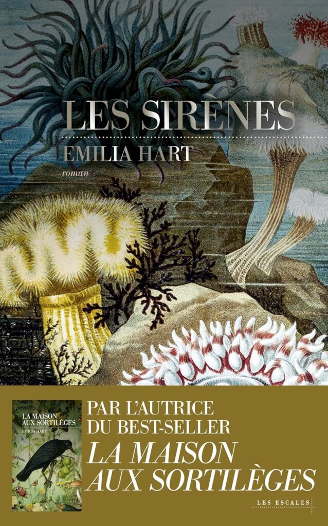 Couverture du livre Les Sirènes, d’Emilia Hart - qui fait partie des sorties littéraires d'avril 2025.