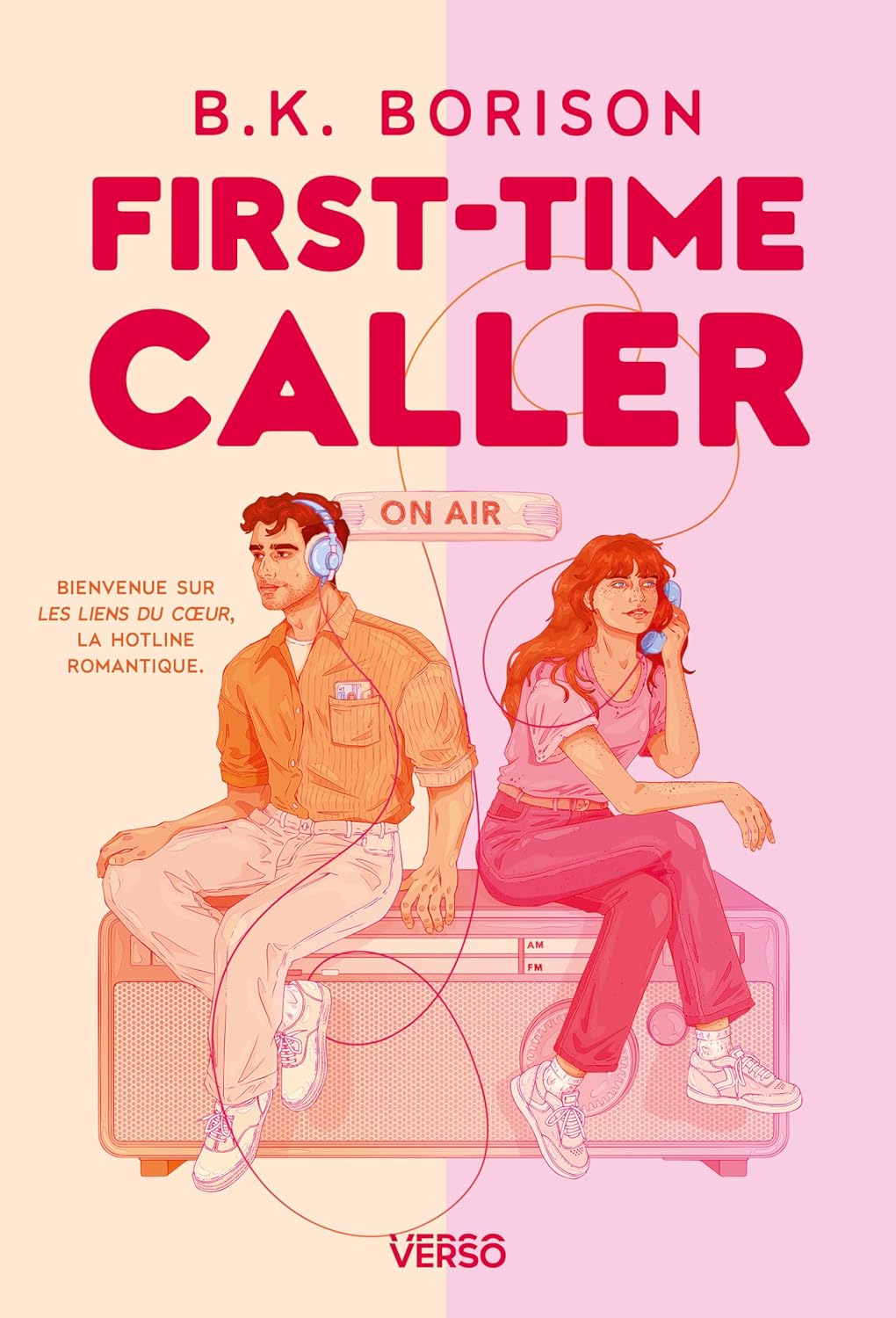 Couverture du livre First-Time Caller, le Tome 1 de la série Heartstrings, de B.K. Borison
