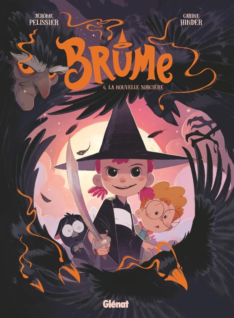 Couverture du livre Brume, le Tome 4 : La Nouvelle Sorcière, de Jérôme Pelissier & Carine Hinder