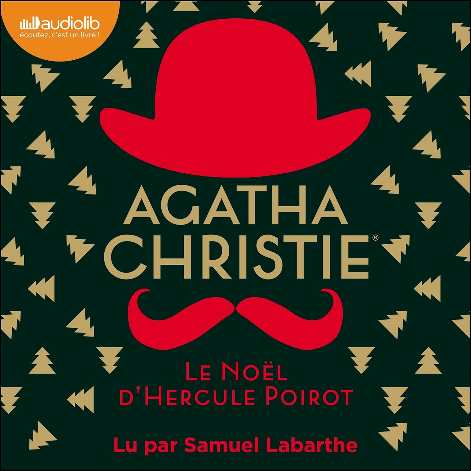 Couverture du livre audio Le Noël d'Hercule Poirot, d'Agatha Christie