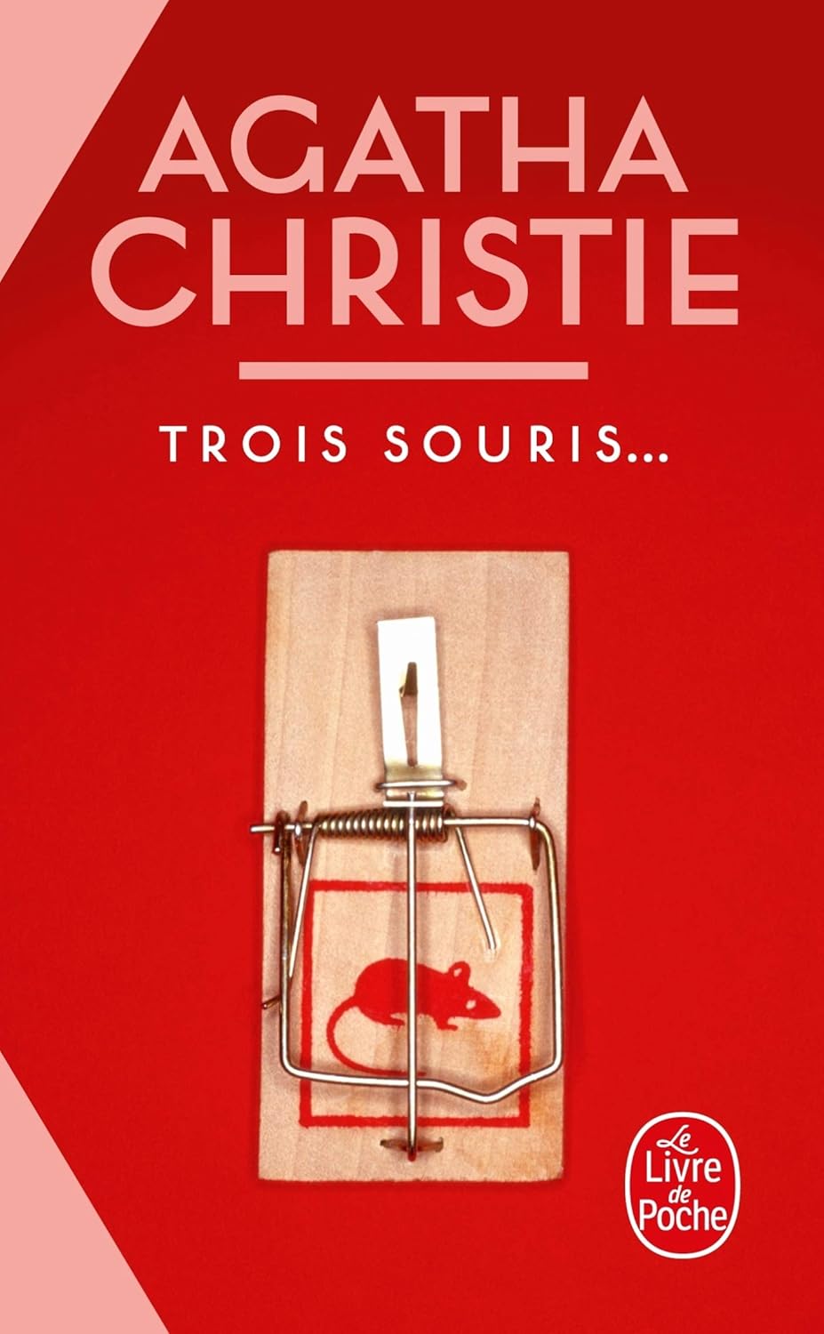 Couverture du livre Trois souris…, d'Agatha Christie
