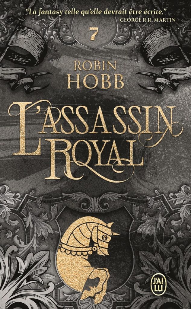 Couverture du livre Le Prophète Blanc, le septième tome de la saga L'Assassin Royal, de Robin Hobb