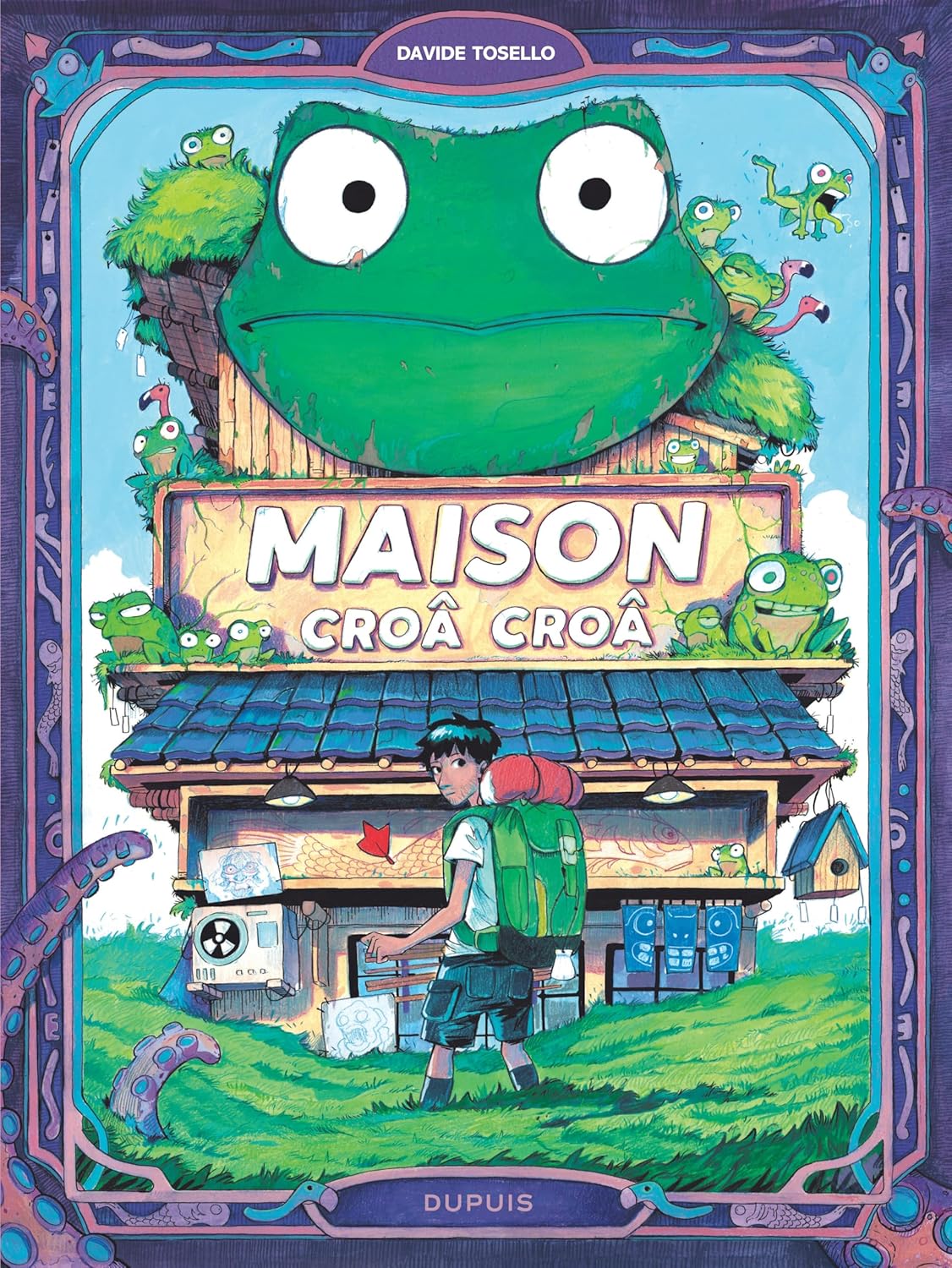 Couverture du livre Maison Croâ Croâ, de Davide Tosello