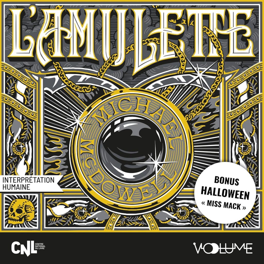 Couverture du livre audio L'Amulette de Michael McDowell - pour illustrer mon bilan lectures de juin 2026.