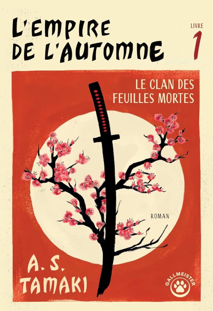 Couverture du livre L'Empire de l'automne, le Tome 1 : Le Clan des feuilles mortes, de A.S. Tamaki - qui fait partie des sorties de la rentrée littéraire 2026.