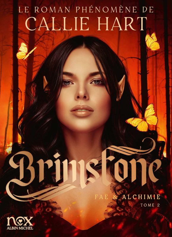 Couverture du livre Fae & Alchimie, le Tome 2 : Brimstone, de Callie Hart - qui fait partie des nouveautés livres de septembre 2026.