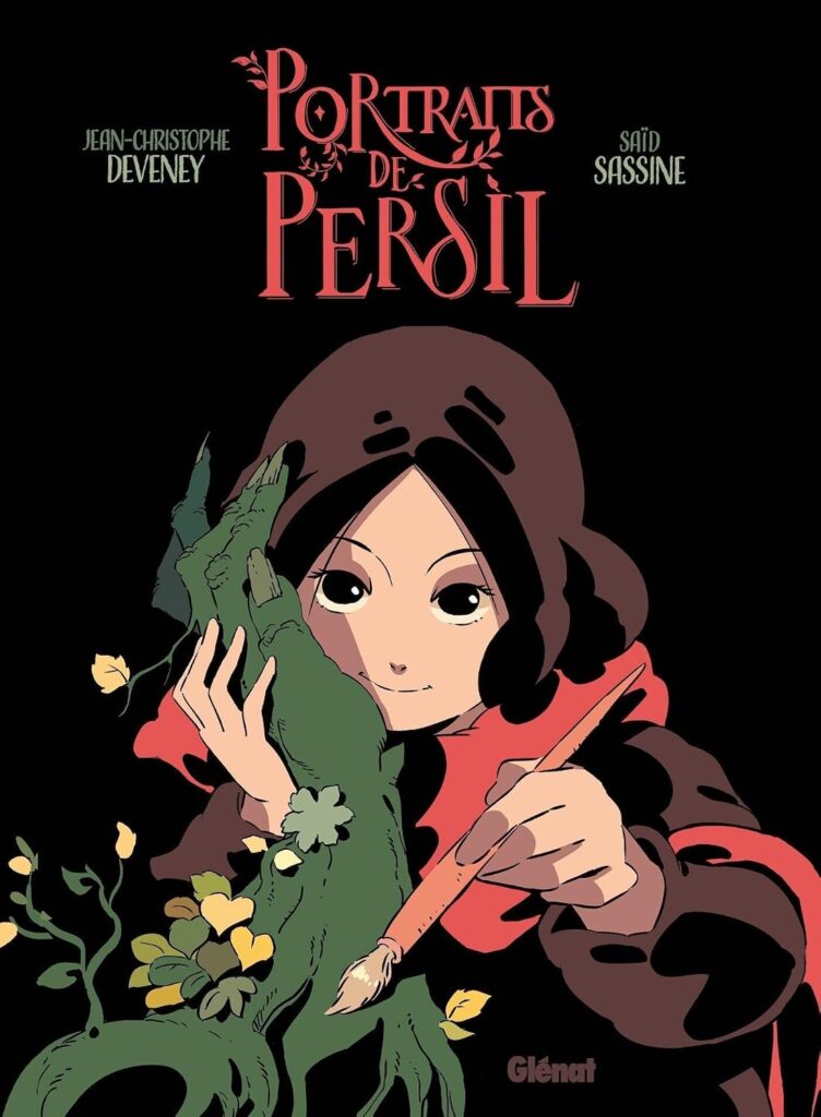 Couverture du livre Portraits de Persil, de Jean-Christophe Deveney & Saïd Sassine - qui fait partie de ma pile à lire du Pumpkin Autumn Challenge 2026.