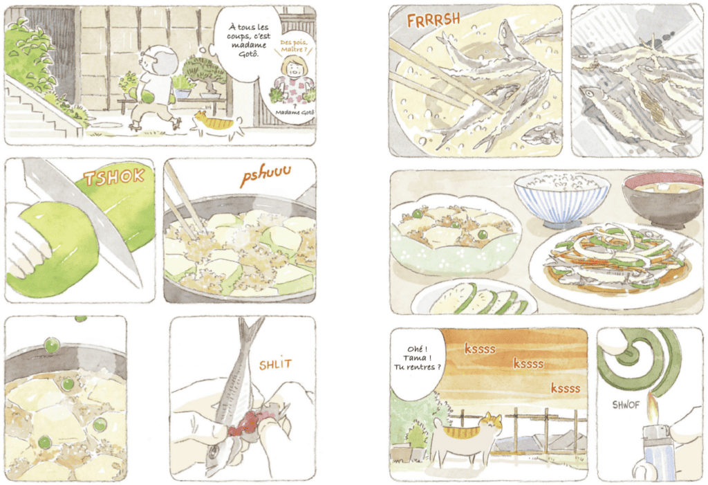 Capture d'écran des pages 64-65 du tome 9, pour illustrer ma chronique
