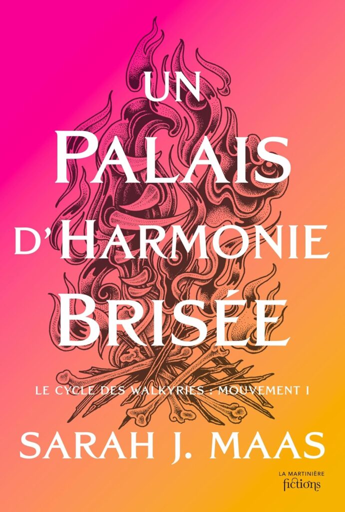Couverture du livre Un palais d'épines et de roses, le Tome 6 : Un palais d’harmonie brisée, de Sarah J. Maas - qui fait partie des sorties littéraires d'octobre 2026.