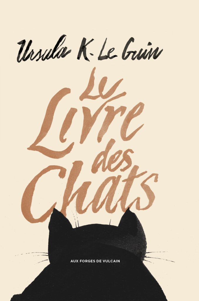 Couverture du livre Le Livre des Chats, d’Ursula K. Le Guin - qui fait partie des sorties littéraires d'octobre 2026.